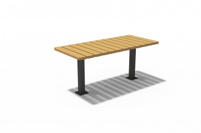 Piknikový stôl U4 1,6 m (na dlažbu) – Thermo-jaseň