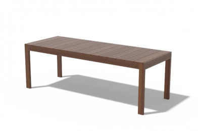 Stôl SENA s drážkovaním - Jatoba+ olej, dĺžka 2220 mm
