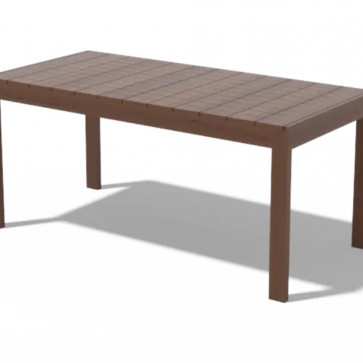 Stôl SENA s drážkovaním - Jatoba, dĺžka 1785 mm