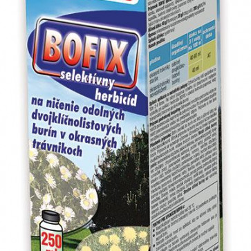 Bofix 250 ml - selektívny, systémovo pôsobiaci listový herbicíd na ničenie odolných dvojklíčnolistových burín