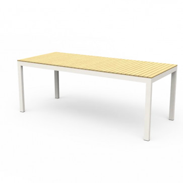Vysoký obdĺžnikový stôl CORA - Agát 2021x866x757mm