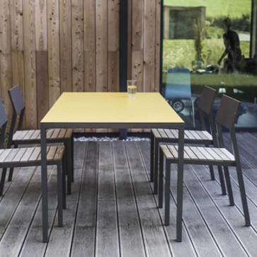Vysoký obdĺžnikový stôl CORA - HPL 1745x865x755mm