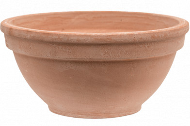 Kvetináč - Terra Cotta Bowl antiques 25x12 cm
