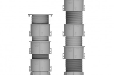 DiaTurtle®-650- Podstavec na uchytenie terasy 471-651 mm