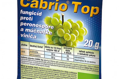 Cabrio top 20g - fungicíd proti peronospóre a múčnatke viniča