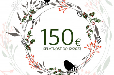 Darčekový poukaz 150€