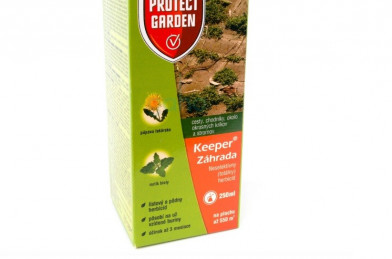 Keeper záhrada 250ml - Neselektívny (totálny) herbicíd vo forme kvapalného suspenzného koncentrátu pre riedenie vodou, určený na ničenie burín v záhradách