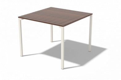 Štvorcový stôl BISTROT - Ipe 955x955x750mm