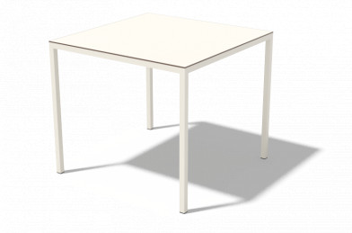 Vysoký štvorcový stôl CORA - HPL 865x865x755 mm