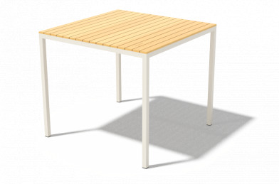 Vysoký štvorcový stôl CORA - Agát 865x865x760mm