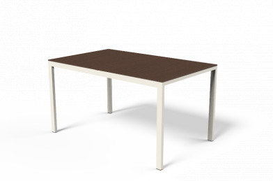 Vysoký obdĺžnikový stôl CORA - Ipe 1415x865x755mm