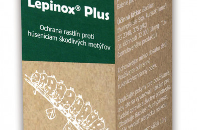 Lepinox PLUS 3x10g - Biologický insekticídny prípravok určený proti húseniciam škodlivých motýľov napádajúcich ovocné a okrasné dreviny, vinič, poľné plodiny, zeleninu, jahody a krušpány (buxus)