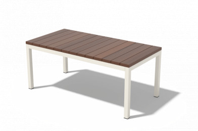 Veľký nízky stôl LAUREDE - Ipe + olej 900x450x375mm