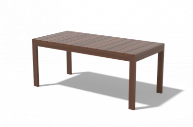 Stôl SENA - Ipe + olej + drážky 1785x850x750mm
