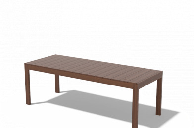 Stôl SENA - Ipe + olej 2220x850x750mm