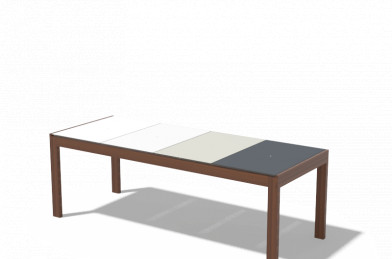 Stôl SENA - Ipe + HPL 2220x850x750mm