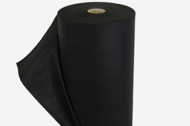 UV Netkaná textília čierna 50g / šírka 1,6 m